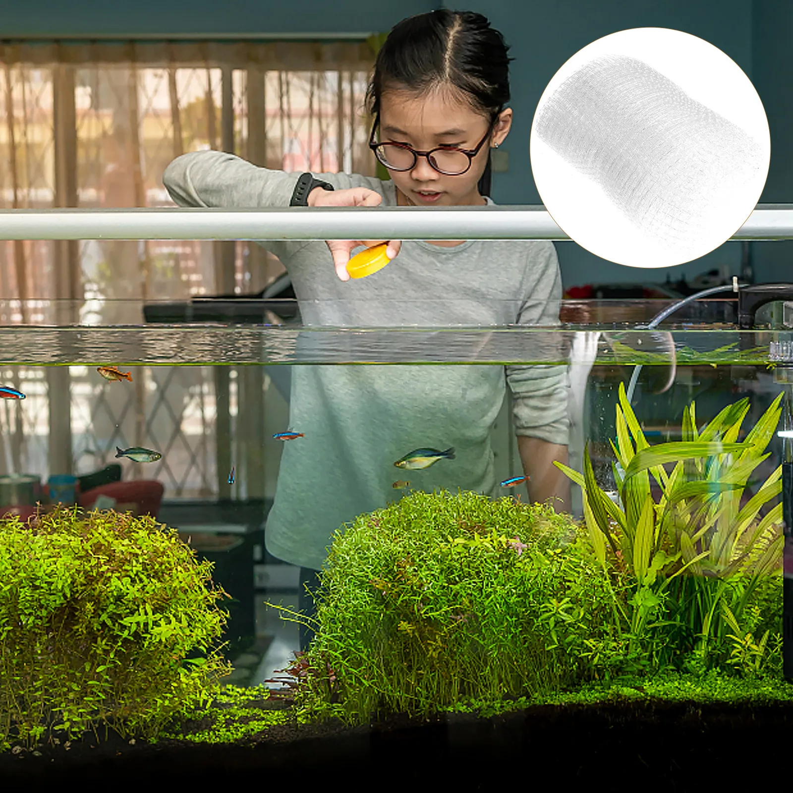 Tank Divider Mesh - Rete a maglie premium per acquario,