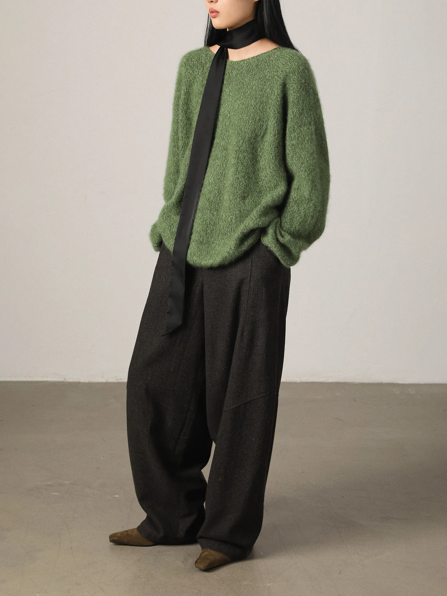 

Женский вязаный свитер Vimore Cloud Soft Feel из 100% шерсти с длинными рукавами, теплый пуловер для осени и зимы, модный повседневный стиль