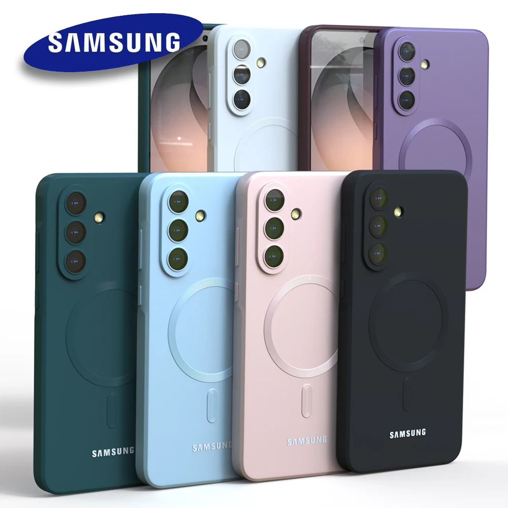 Für Samsung Galaxy A57 A56 A55 A54 A36 A35 A17 A16 A15 5G Magnetische Hülle S26 S25 S24 Plus Stoßfeste Rückabdeckung Funda für Magsafe