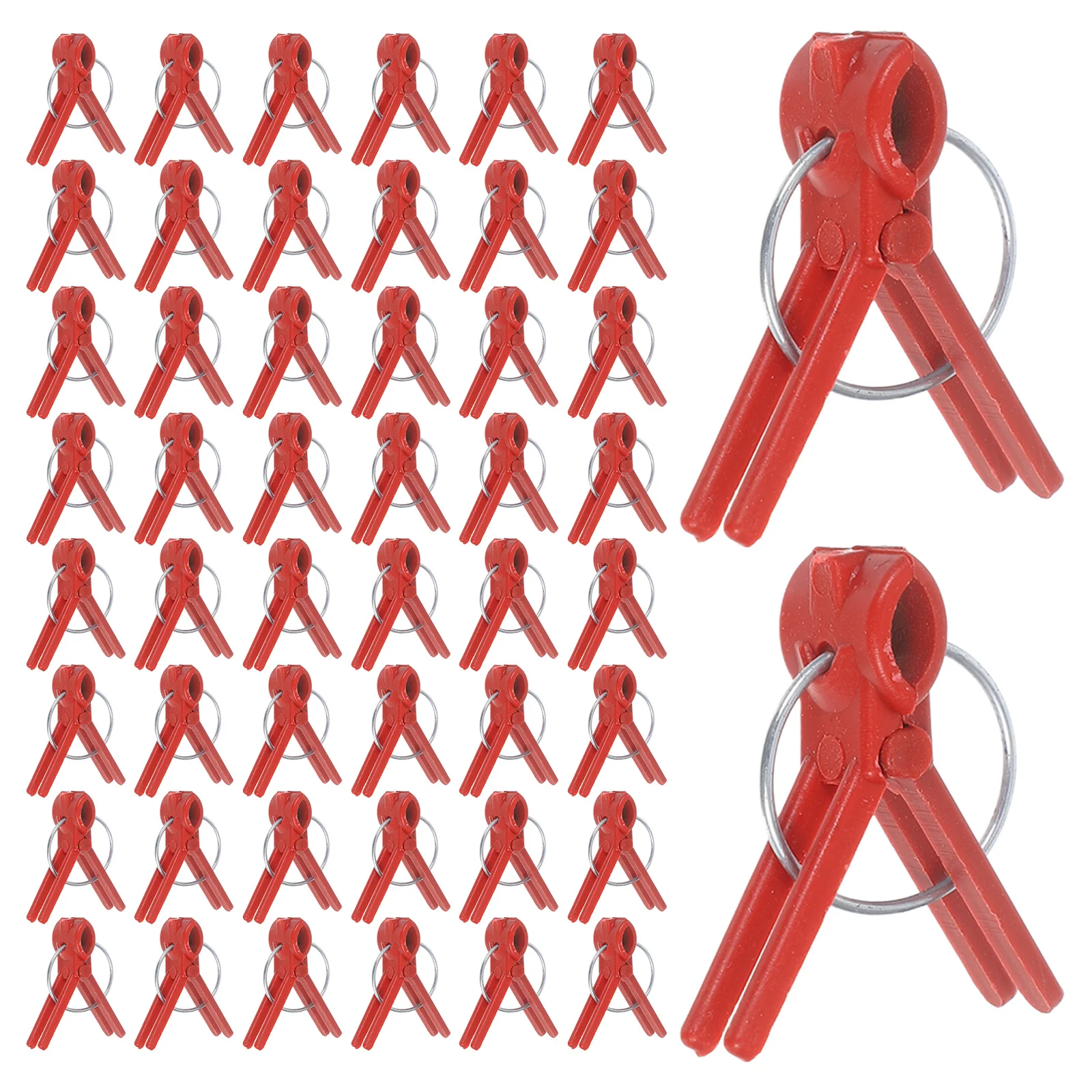 

Vegetable Grafting Clips Durable Safe Design for Eggplant Watermelon Seedlings Practical Convenient Gardening