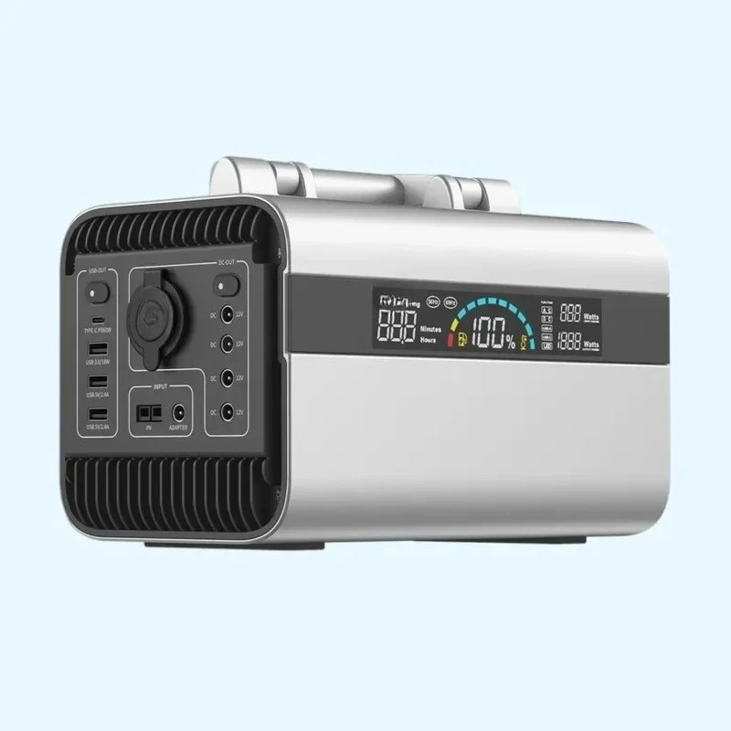 Outdoor power supply camping pure sine wave portable mobile energy storage 600W220V