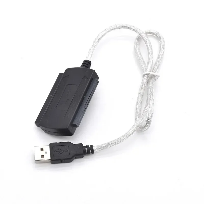 

USB 2.0 To IDE SATA Adapter Converter Cable with Power Supply for 2.5 3.5 Hard Drive Disk Hdd USB IDA Sata Aadapter