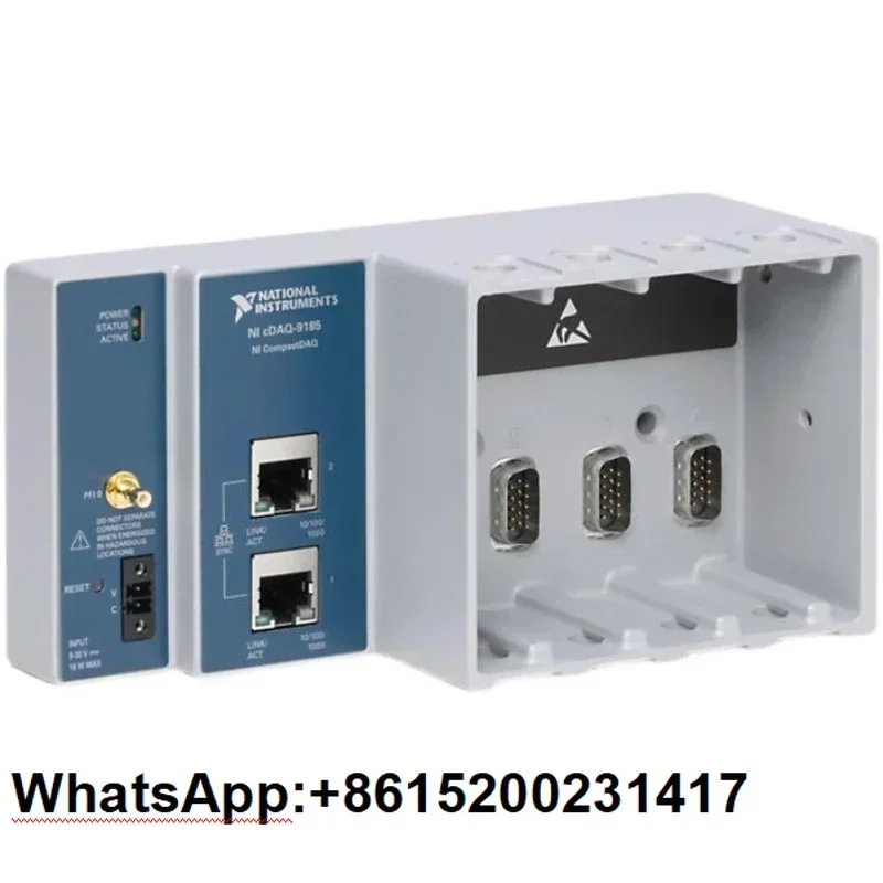هيكل NI cDAQ-9185 TSN Ethernet CompactDAQ 4 فتحات 785064-01 منتج أصلي جديد تمامًا