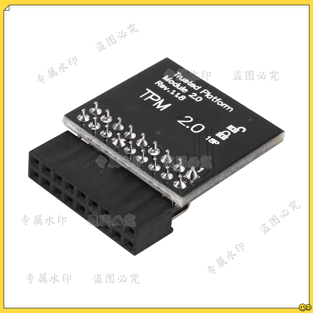 

Модуль безопасности TPM2.0 для 18-контактных материнских плат As.Rock LPC Модуль TPM для стойки