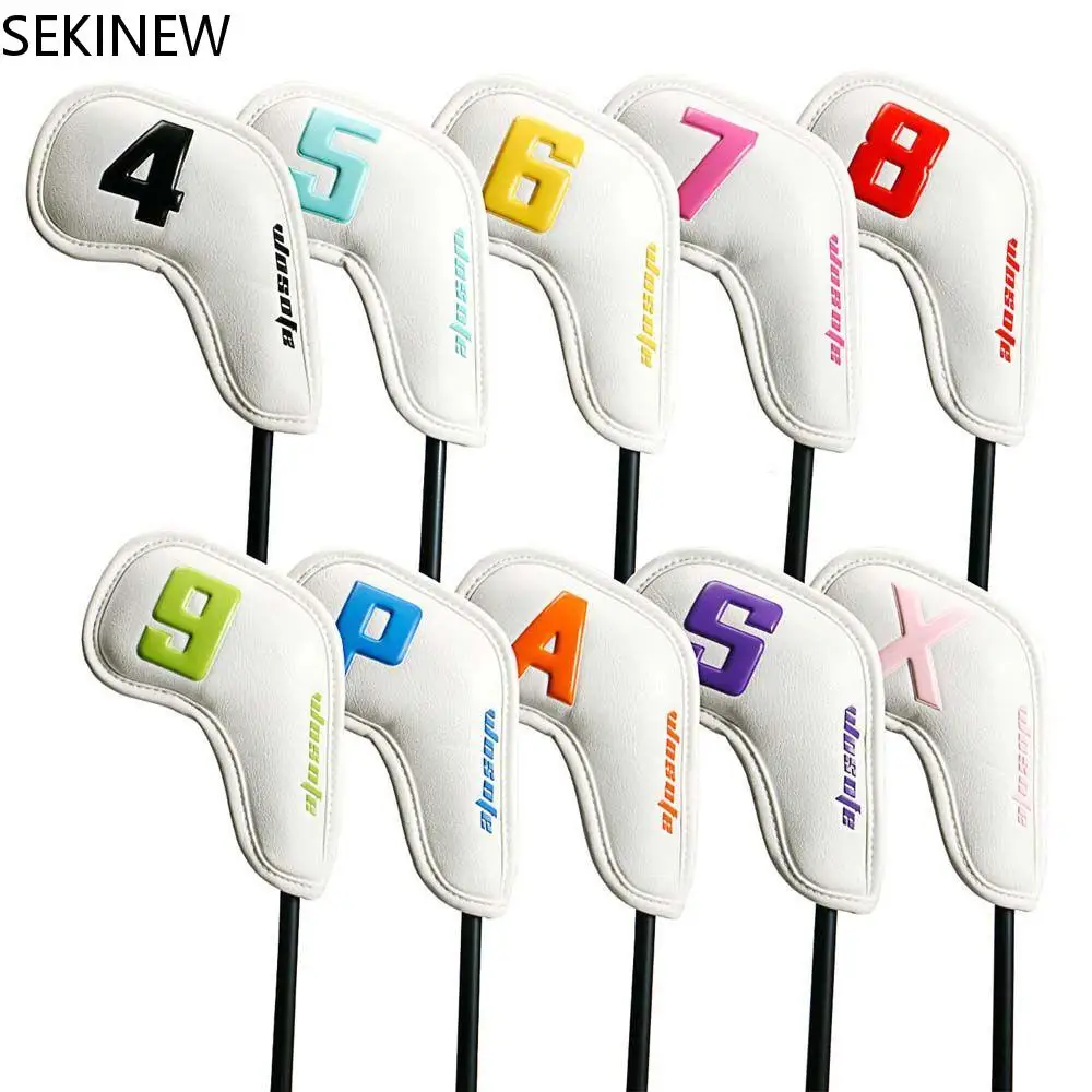 

Tape Accessories Golf Training Equipment With Number Design Golf Club Cover Golf Head Cover Golf Headcovers Golf Iron Headcover