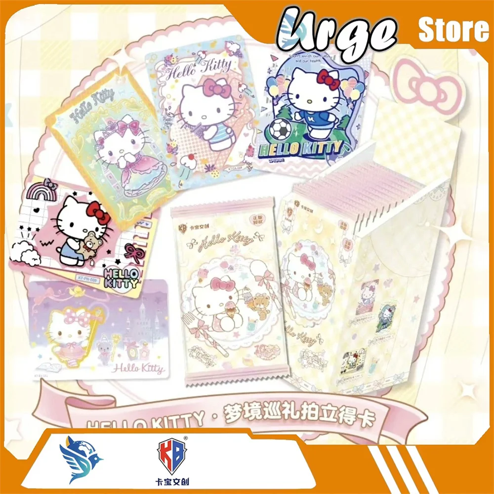 

KaBao Creative Cards Sanrio HelloKitty Dreamland Parade Polaroid-style Cards V10 Mini Collectible Cards Official Genuine Gifts