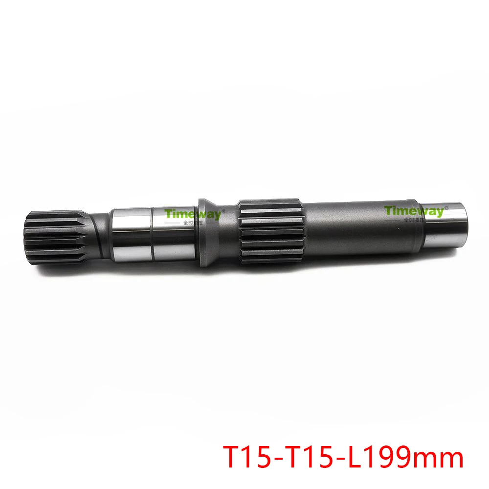 Pump Parts Teeth 15 Drive Shaft for Repair EATON MFE19 Hydraulic Motor Pump