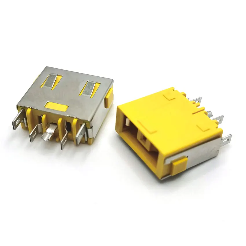 1PCS Yellow Laptop DC Power Jack Socket Connector For Lenovo G400 G405S G505 G490 G500 G505 Z501