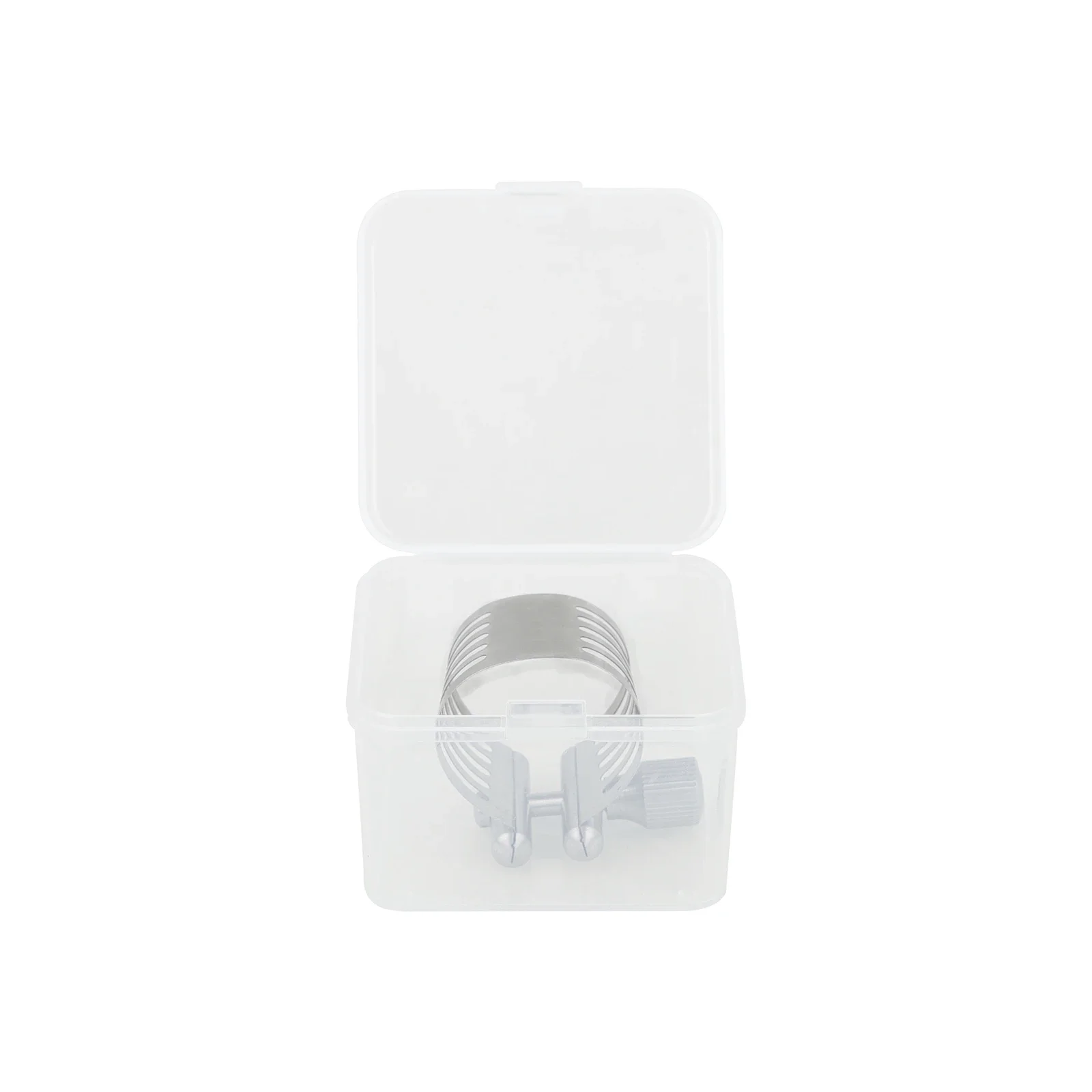 IRIN Alto Saxophone with Cap Metal Buckle Clamp Frosted Hat Saxophone Accessories Fastener Single Screw Adjustment Clamp