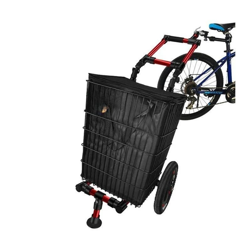 

Electric grocery shopping trolley bicycle trailer rear trailer outdoor camping fishing mountain bike cycling