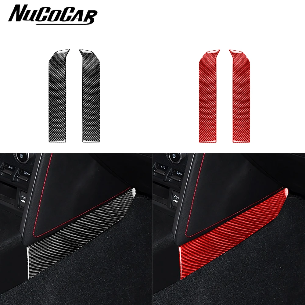 

For Subaru BRZ Toyota 86 GT86 17-19 Carbon Fiber Floor Console Side Cover Sticker Car Interior Accessories Decorative Sticker