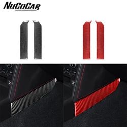 For Subaru BRZ Toyota 86 GT86 17-19 Carbon Fiber Floor Console Side Cover Sticker Car Interior Accessories Decorative Sticker
