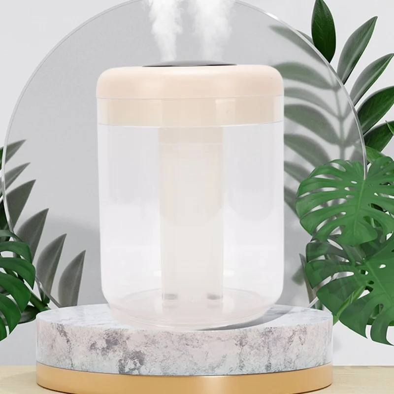 

Увлажнитель воздуха с верхней заливкой 2,8 л, цифровой дисплей, USB, несколько режимов распыления, ночник, большой объем, холодный туман