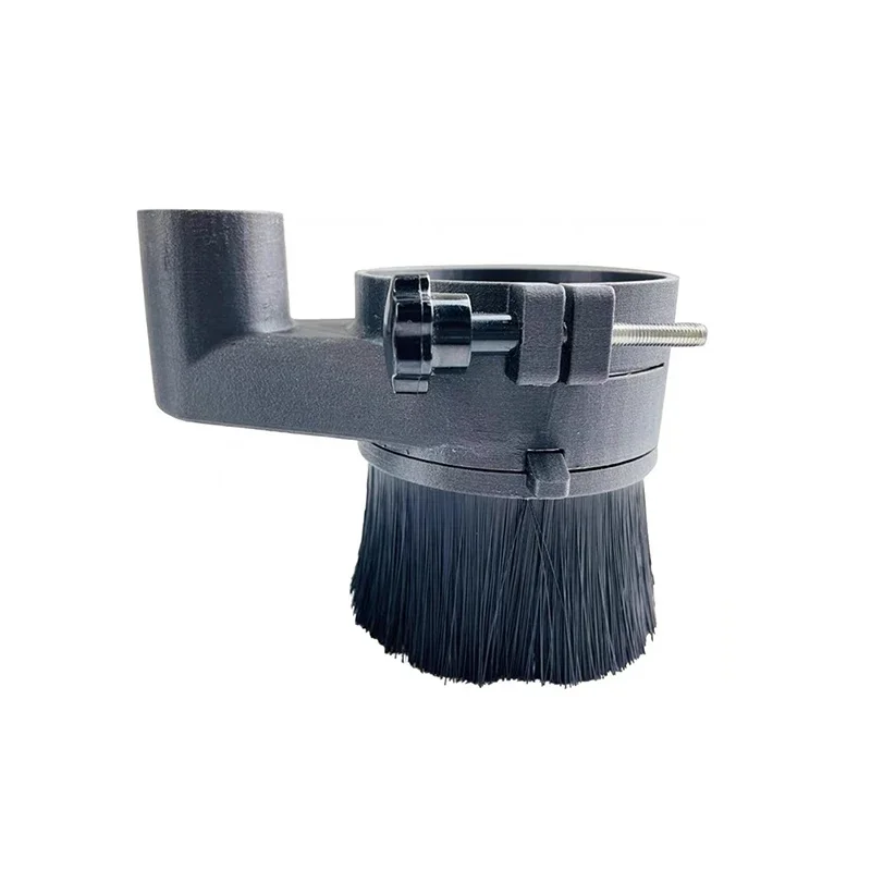 Brosse de dépoussiérage pour moteur de broche CNC, nettoyeur de brosse de routeur, dépoussiéreur, fraiseuse, 52mm, 65mm, 80mm