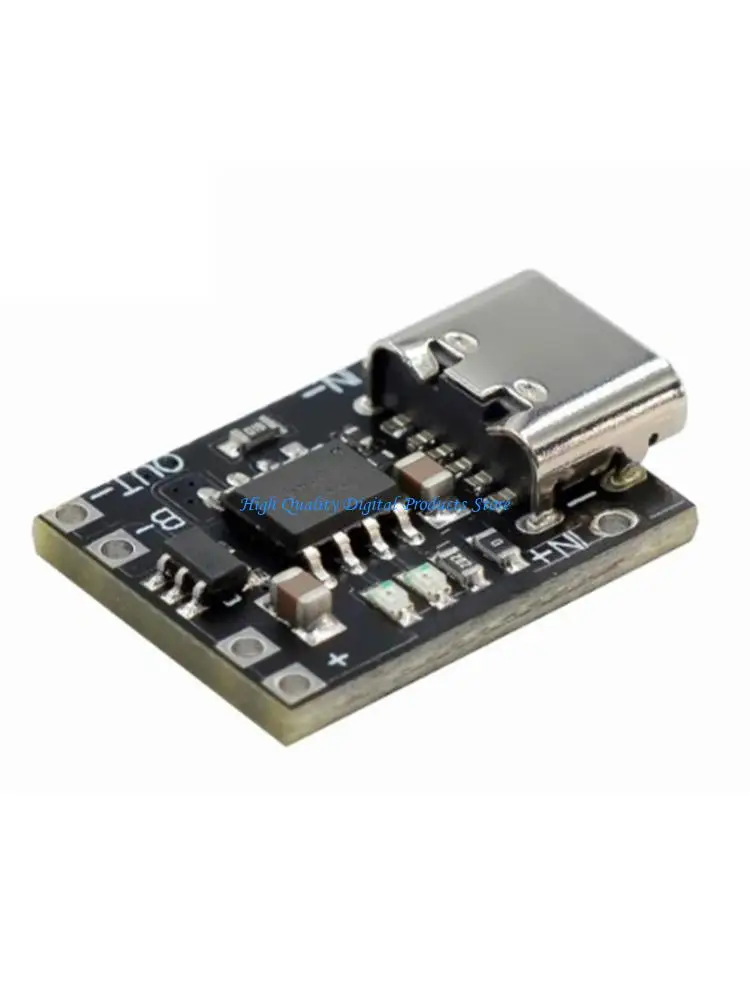 U2JE 1 Set Compact Size Type C Charging Module Board 3.7V 4.2V Intelligent Adjustment For Drones Mini Speakers 10pcs/20pcs