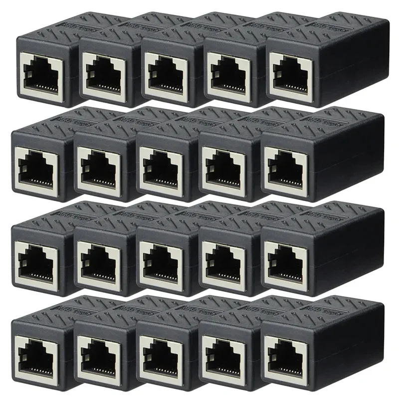

Переходник RJ45 Ethernet-кабель, разъем LAN Cat7 Cat6 Cat5e, адаптер-удлинитель Ethernet-кабеля «папа-папа», 5/10/20 шт.