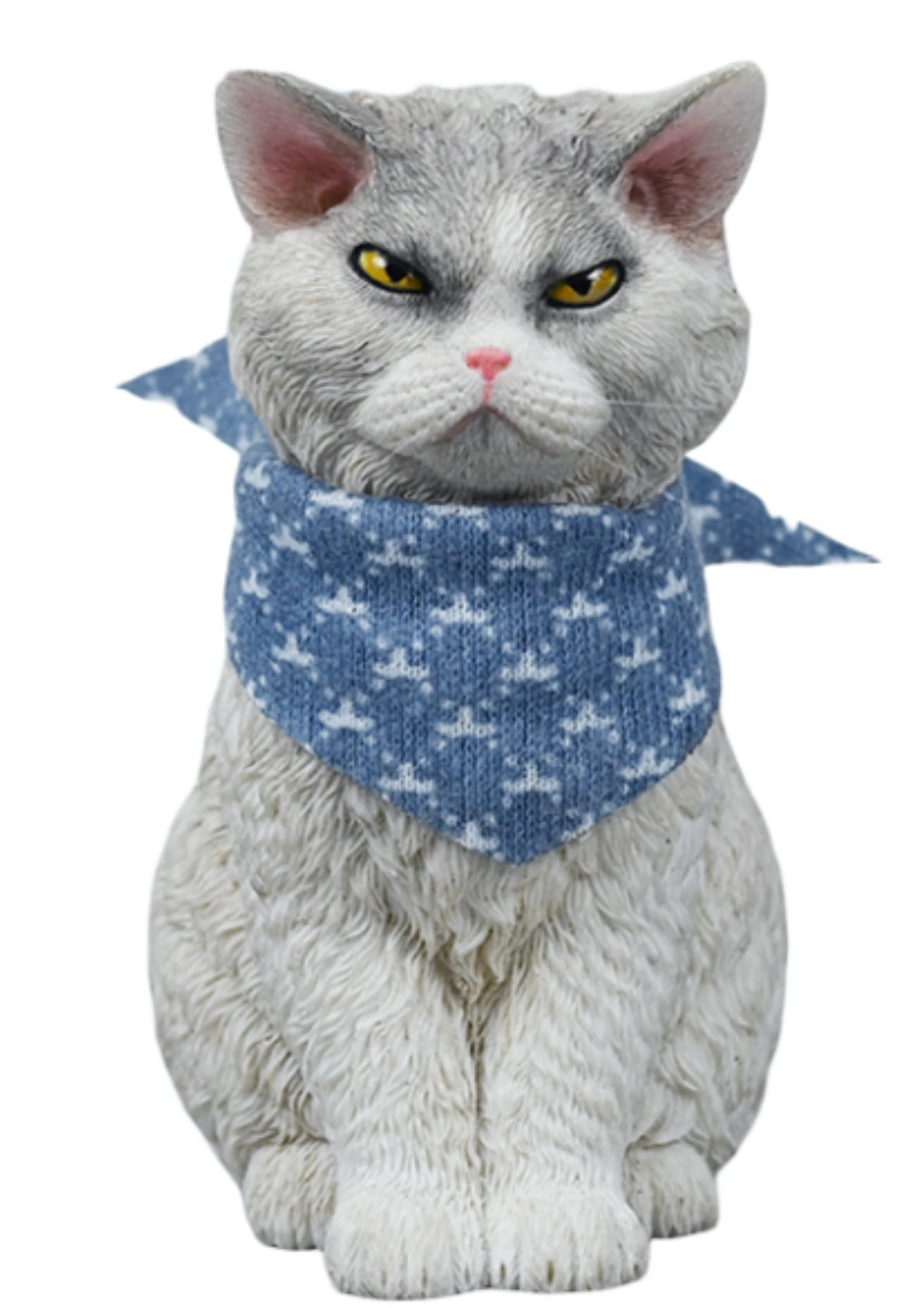 Figura de animal 1:6 expertemente pintada a mano de HiPlay JXK Selkirk Rex