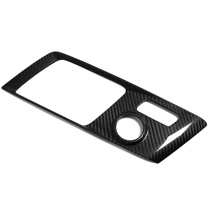 

For Corvette C7 2014-2019 Real Carbon Fiber Control Gear Shift Panel Trim Accessories Manual Gear LHD-X67A