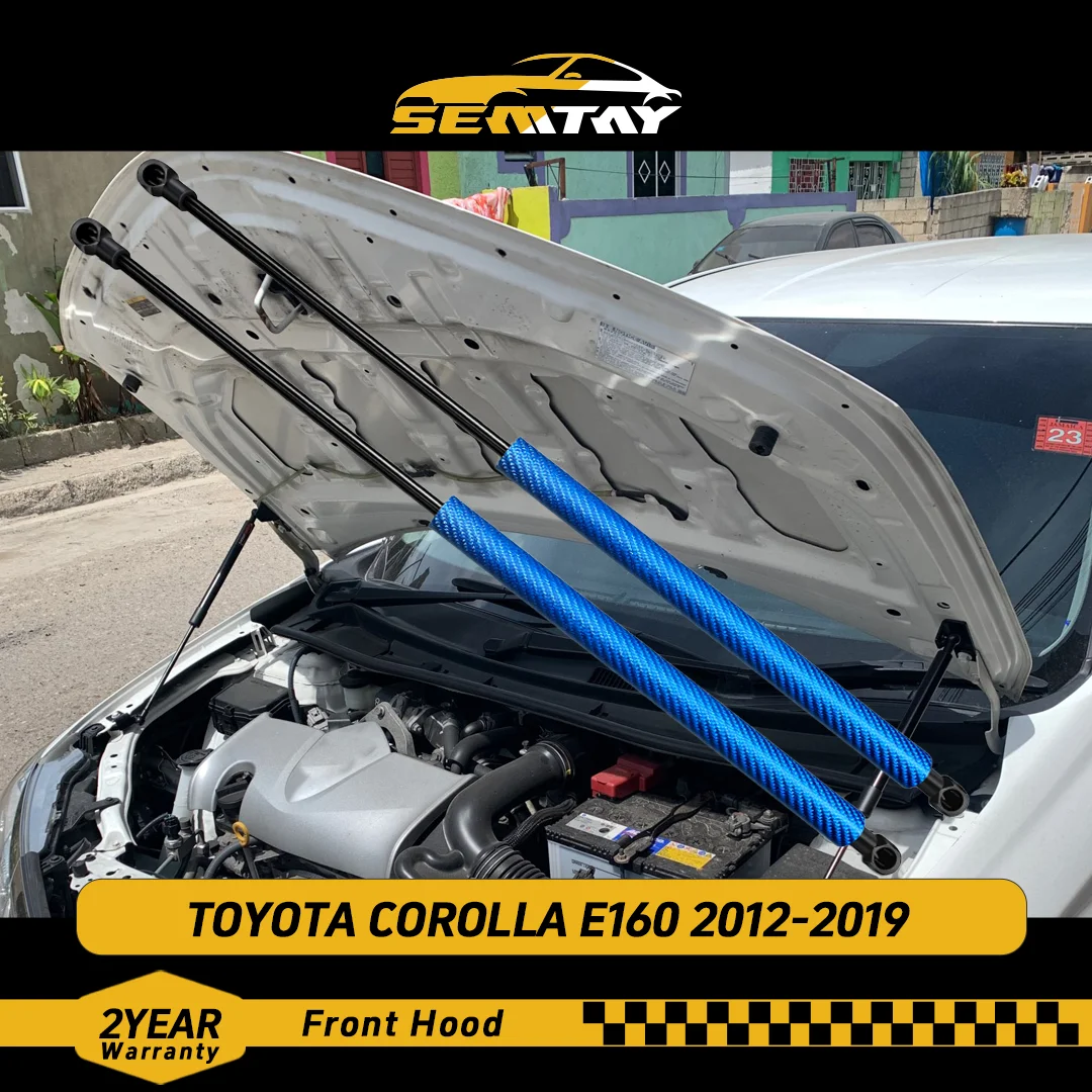 

Стойки капота SEMTAY для моделей TOYOTA COROLLA COROLLA E160 2012-2019, поддержка подъема капота, пружинные амортизаторы, демпфер