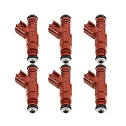 6pcs Fuel Injectors 63844 0280156161 for Ford Escape Mustang Windstar Jeep Grand Cherokee Wrangler Dodge Dakota Ram 1500 2500Van