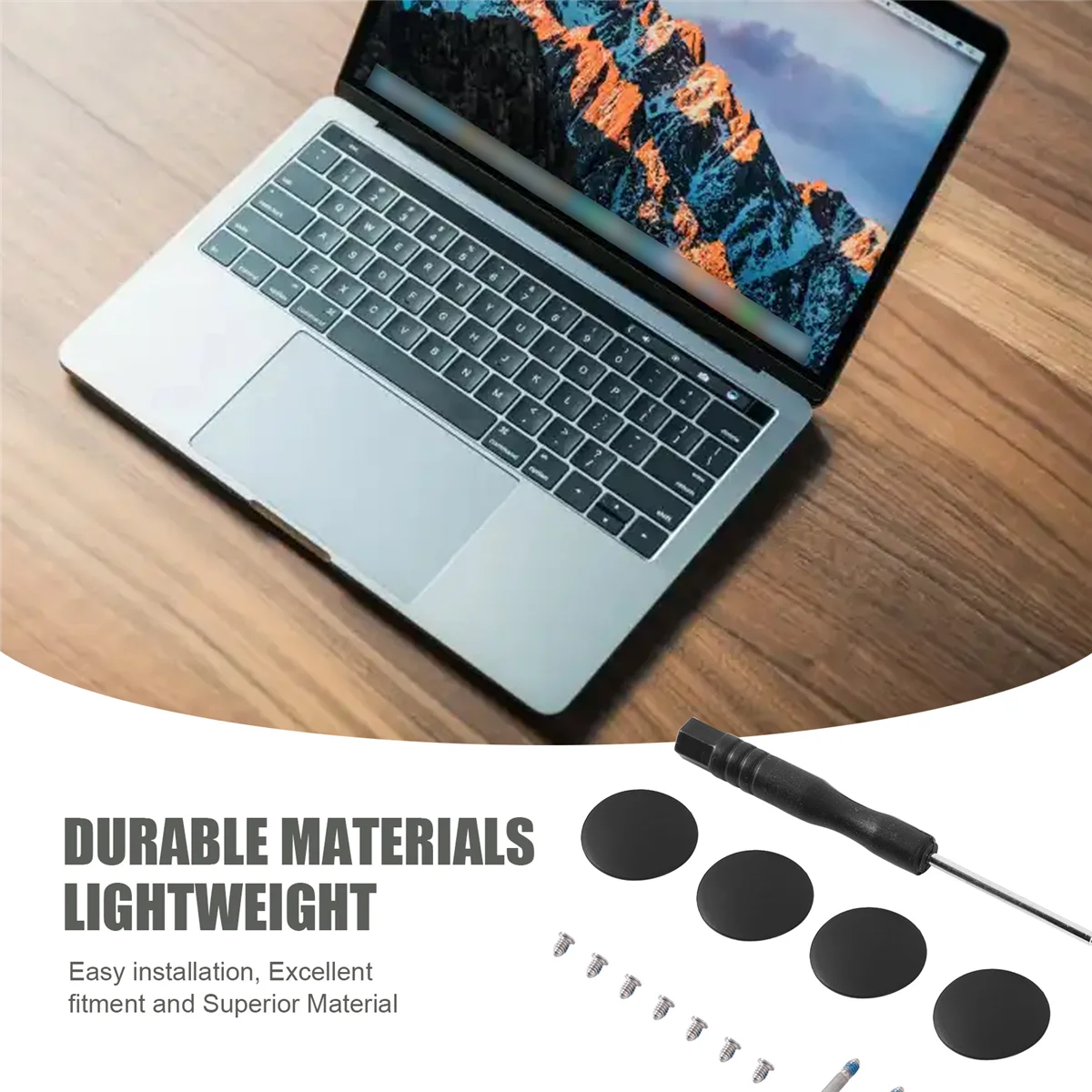 

A95U Резиновые ножки с винтами, комплект нижних отверток для MacBook PRO A1278 A1286 A1297 13, 15, 17 (не для экранов Retina)