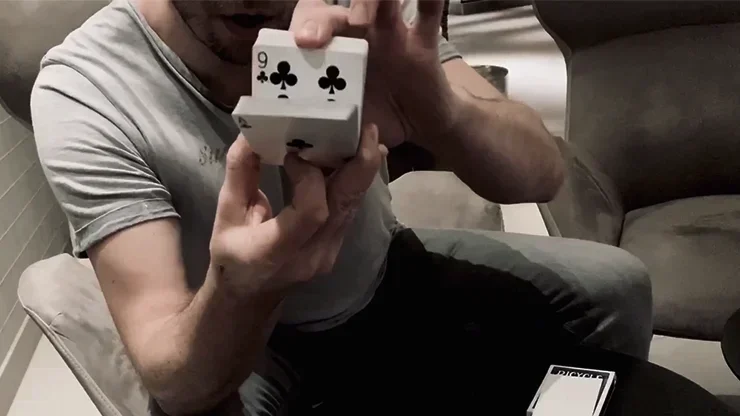 Houdinis último truco (trucos) de Peter Eggink, accesorios para trucos de Magia, etiqueta fantasma, truco de Magia, ilusiones de mentalismo, mago de primer plano