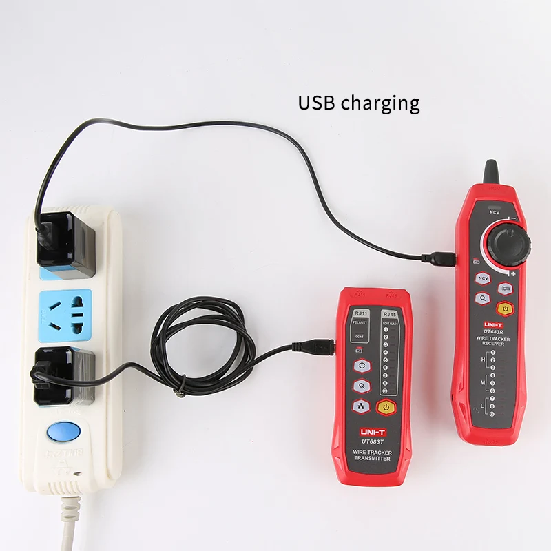 Imagem -04 - Uni-t Ut683kit Lan Tester Rede Fio Tracer Cabo Rastreador Rj45 Rj11 Linha de Telefone Localizador Reparação Ferramenta Rede