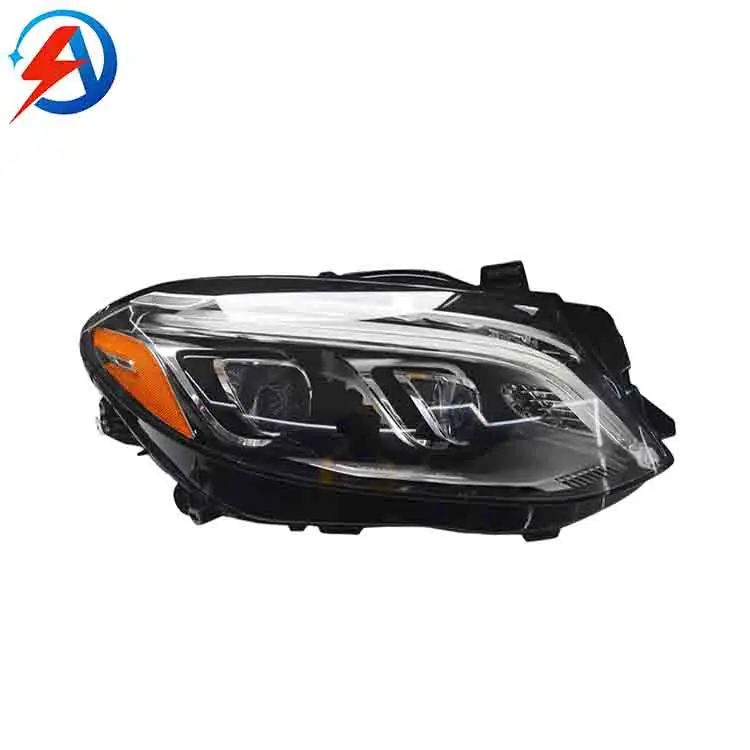 W166 GLE-Class US Version LED Headlight Assembly High Brightness Auto Lamp for GLE350 GLE450 GLE63