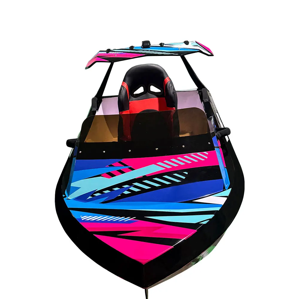 Mini Electric Lithium Battery High Speed Boat Mini Electric Boat Jetski Rush Wave Boat Jet Ski