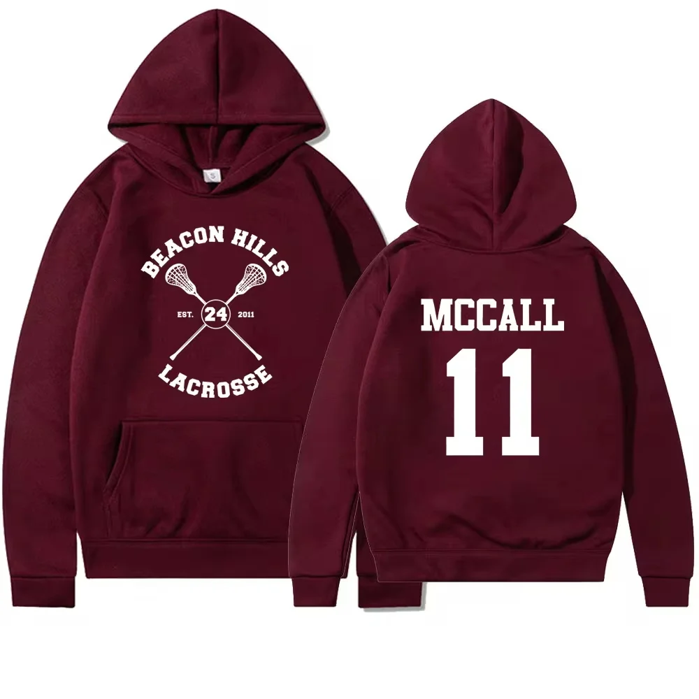 

Teen Wolf Hoodies Beacon Hills Stilinski 14 Lahey McCall Men Women Pullover Hooded Sweatshirt Kids Unisex Hip Hop Streetwear Top