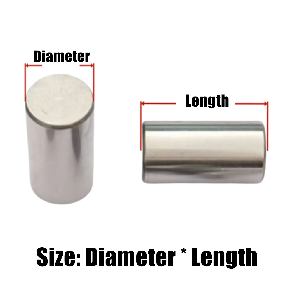 M1 M 1.5 M2 M2.5 M3 M4 M5 M6 M7 M8 M16 Bearing Steel Cylindrical Pin Needle Roller Dowel Pin Solid Fixing Locating Pin