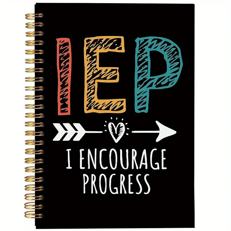 دفتر ملاحظات خاص للمعلم - مجلة "IEP: I Encourage Progress". هدية يجب اقتناؤها.