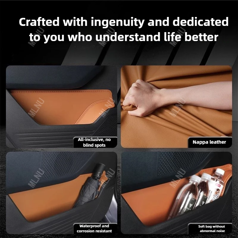For Geely Emgrand EC7/Proton S70 Accessories Car Door Storage Box 2025/2024,Anti-Slip Drop-Resistant Detachable 2022-2023