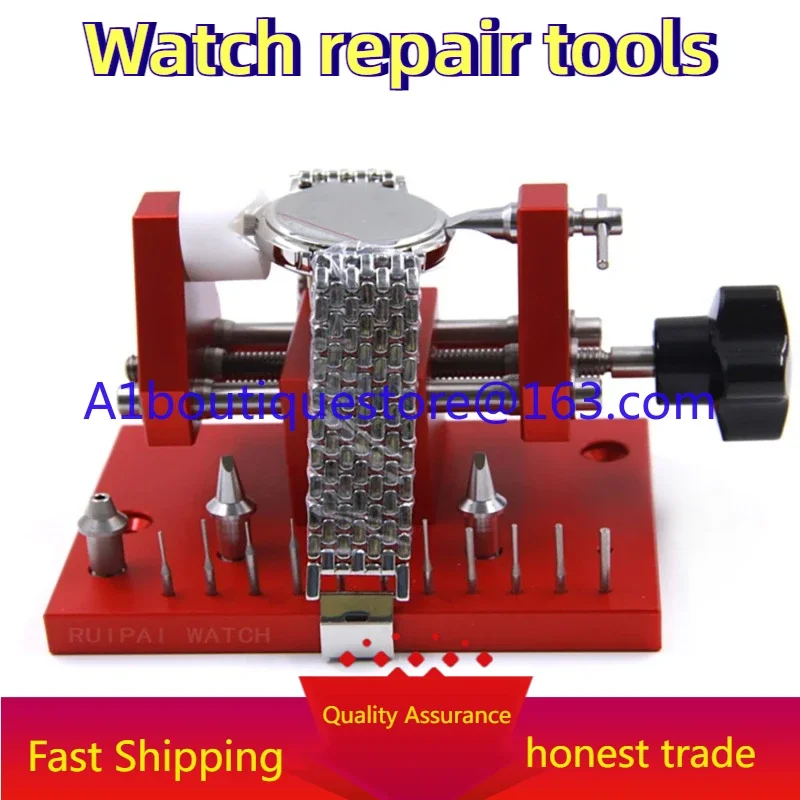 Watchmaker Repair Tool Set Snap on Watch Back Case Cover Opener Workbench Remover