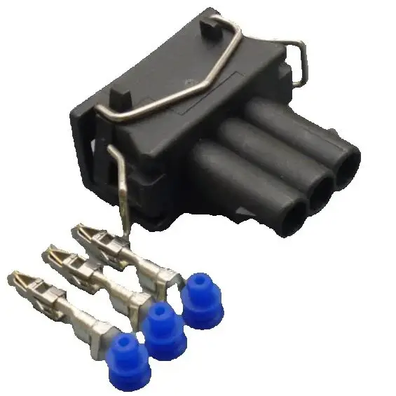 

Worldgolden 3-контактный 3,5 мм 357 972 753 автомобильный разъем катушки женский для VW Audi