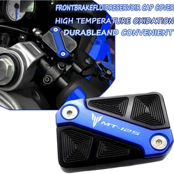 For MT125 MT 125 MT-125 All models CNC Motorcycle Front Brake Fluid Reservoir Cap Cover，Featuring an exquisite Logo