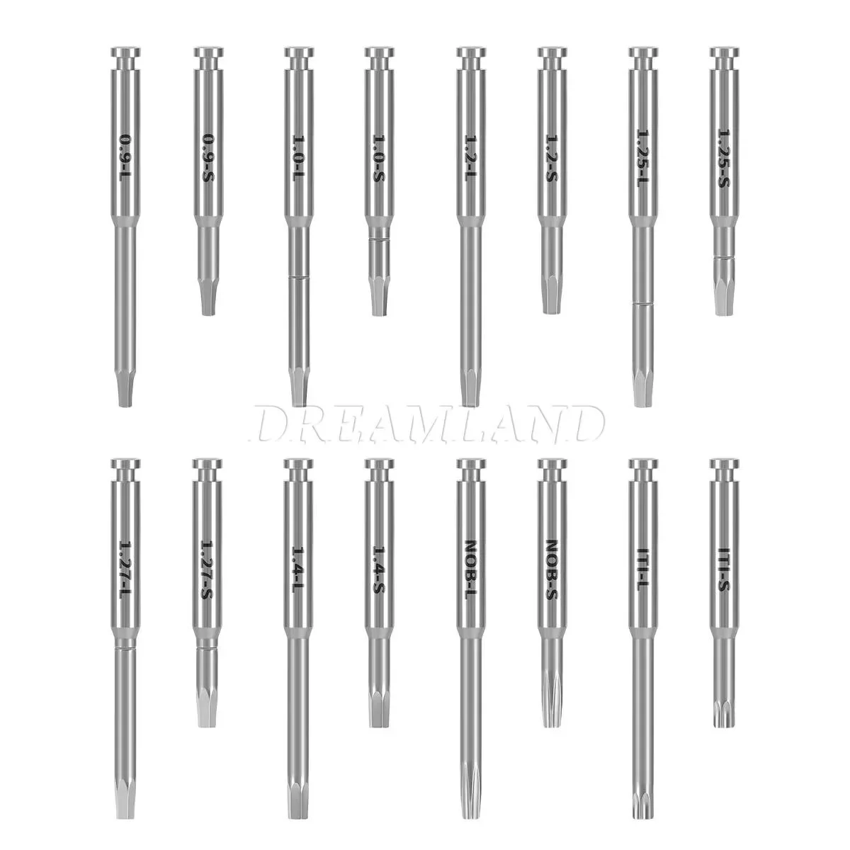 Dental Implant Motor Electric Wireless Torque Driver Implant Torque Wrench with 16pcs Screwdrivers Sterilizable 360° Rotate