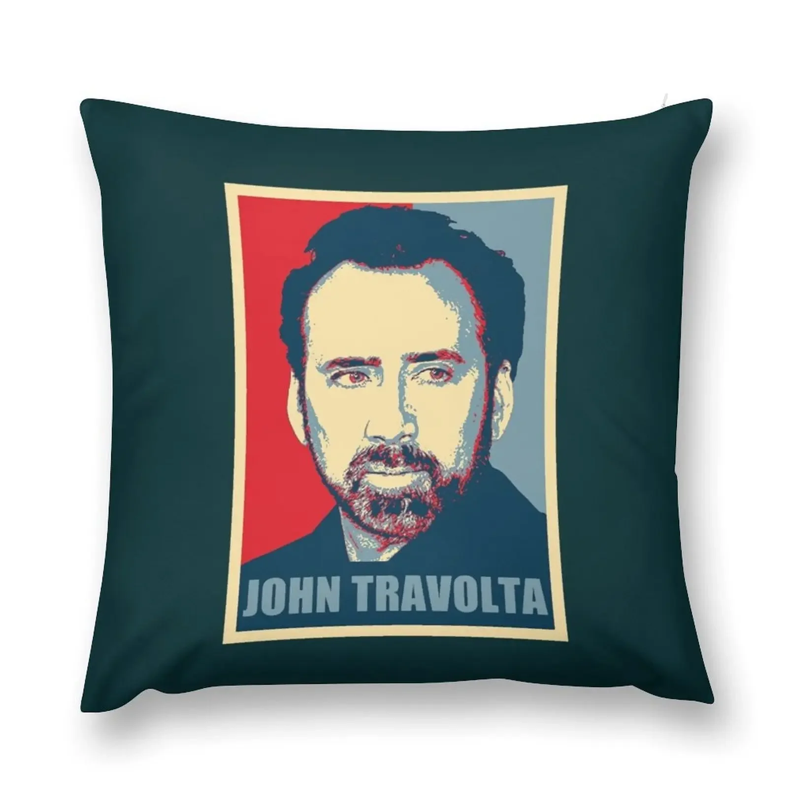 Nicolas Cage John Travolta Throw Pillow Plaid Sofa Luxury Pillow Cover ornamental pillows for living room pillow