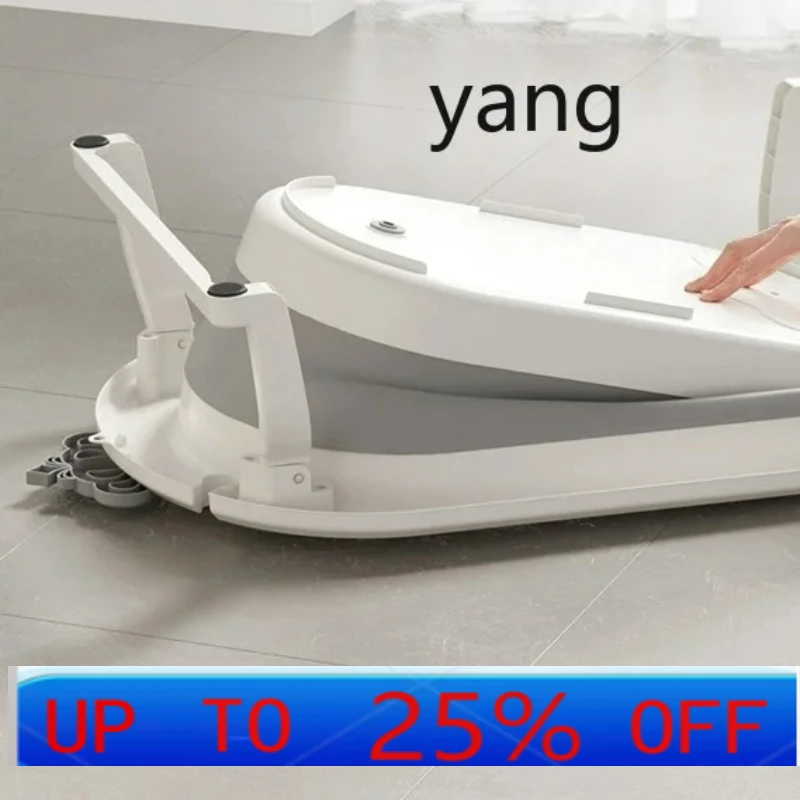 

LMM Baby Bathtub Baby Bathtubs Foldable Toddler Large Size Bath Bucket