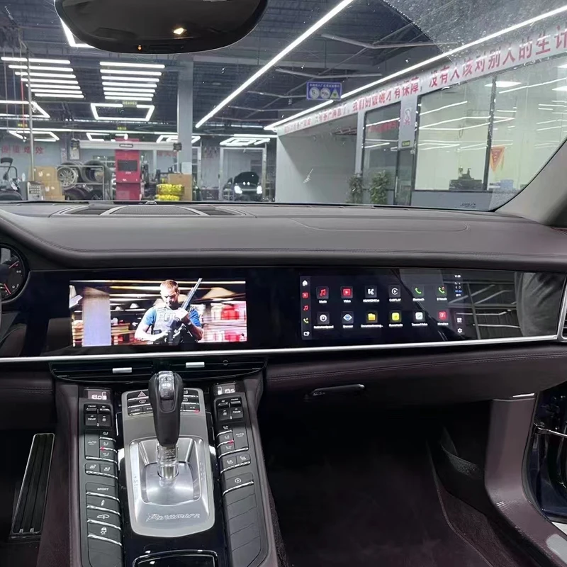 Dual Android Touch Screen Car Dvd Player Interactive Screen for Porsche Panamera 2010-2016 Gps Navigation Radio Carplay