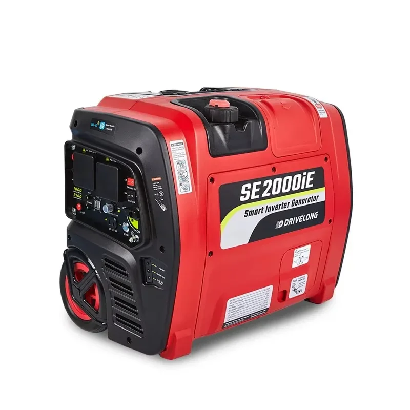 

New Camping or Home Use Super Silent 2kva Portable Gasoline inverter generator gasoline with Wheels