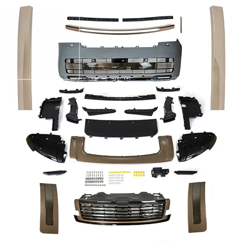 Voor 2023-2025 voor Range Rover Vogue Bumper Kit Nieuwe Staat Voor & Achter Upgrade en Vervanging voor Originele SV Kit