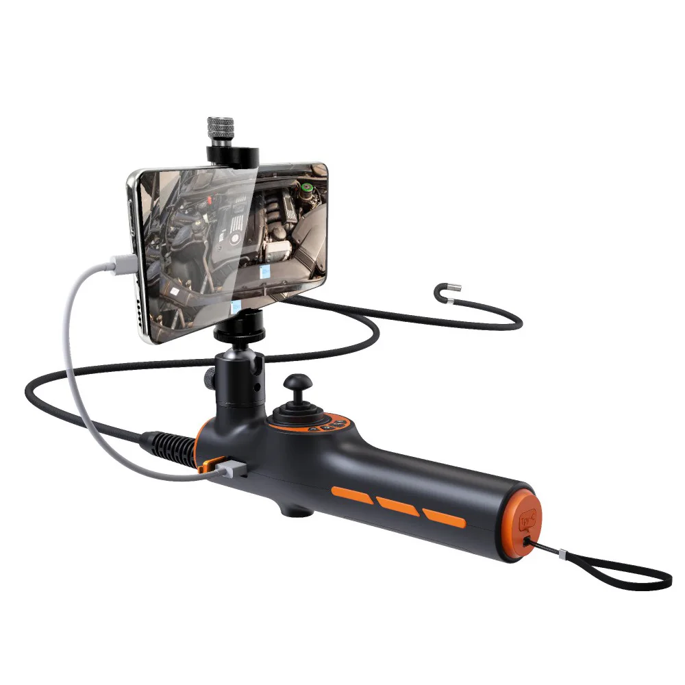 Automobile Video 6mm  Flexible HD Industrial 360 Degrees Car Endoscope Camera for Mobile Phone Handheld Auto Car Camera
