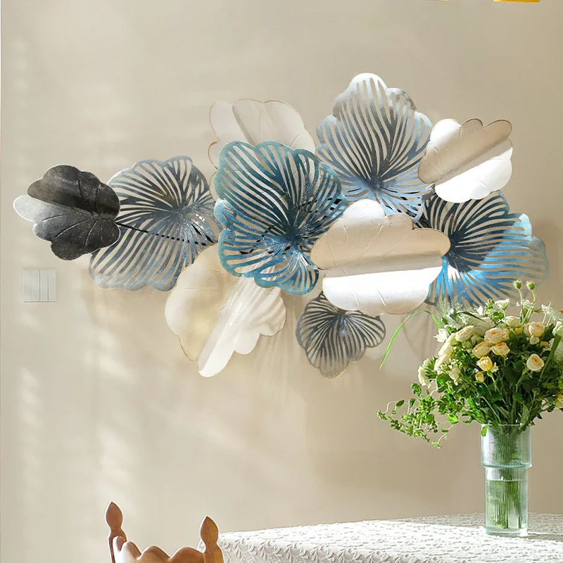 

Green Plant Wall Decoration in The Living Room, Sofa Wall Decoration, and Three-dimensional Ironwork Wall Decoration