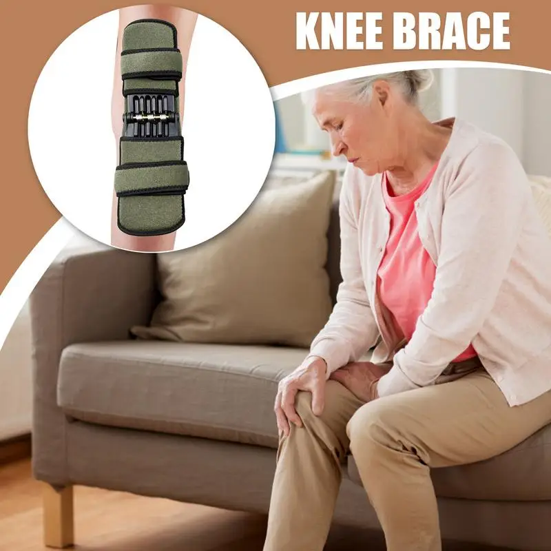 

Knee Brace Joint Discomfort Support Elastic Adjustable Knee Brace For Sports Hiking Workout Fitness Weightlifting Gym Activities