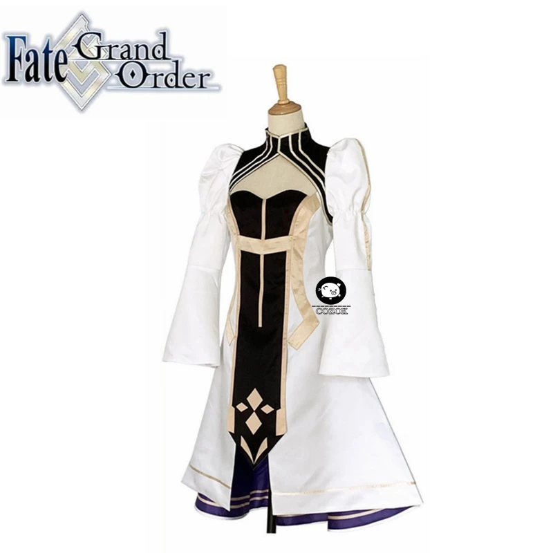 Anime FGO 5th Anniversary Fate Grand Order Stage 4 Altria Caster Castria Uniform Dress Outfit Games Cosplay Costumes