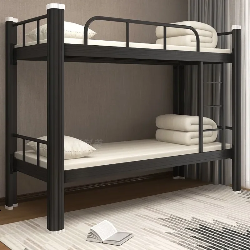 Literas Cama de acero comercial Cama de dos pisos Para adultos y estudiantes Litera Para Adultos