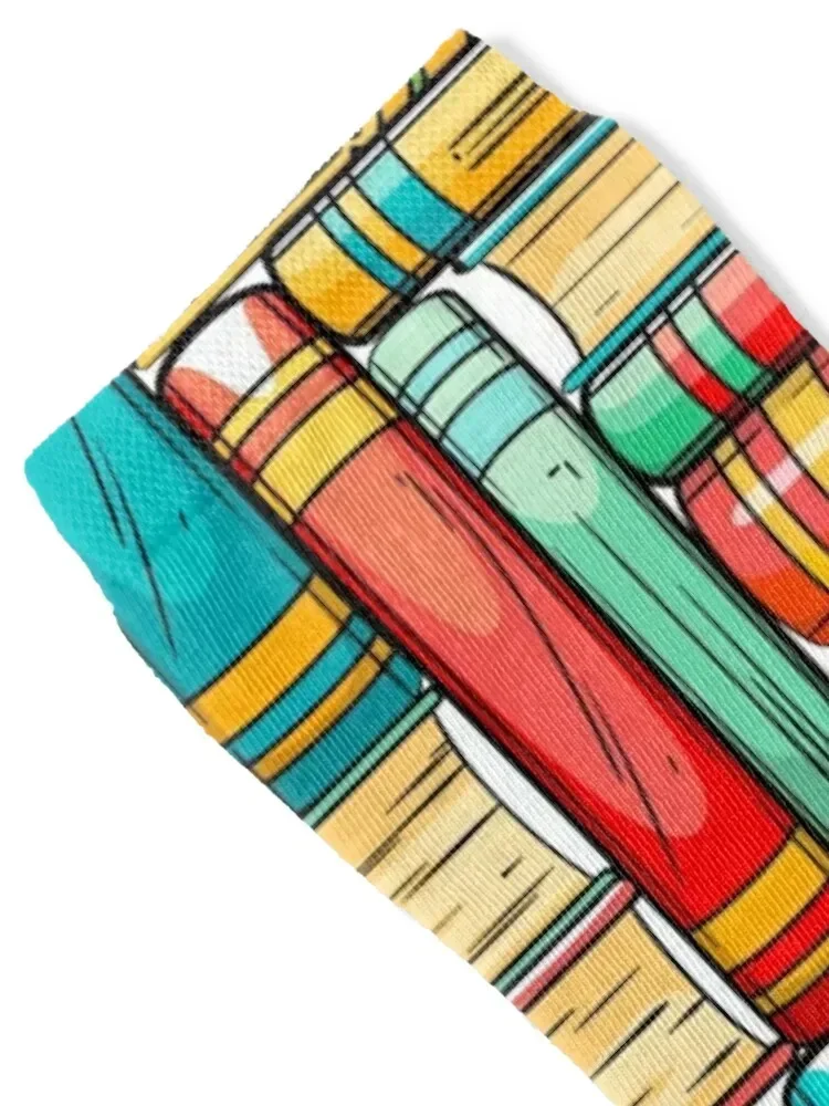 books all over print Socks custom sports Stockings compression custom Hiking boots Male Socks Women's