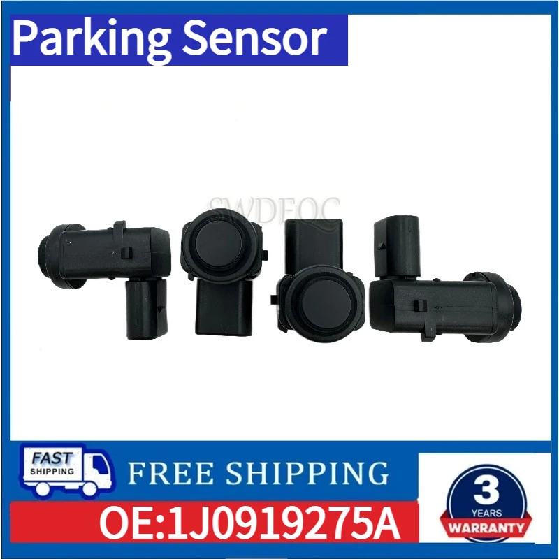 1/4PCS 1J0919275A PDC Parking Assist Sensor Car Accessories For VW New Beetle Cabriolet Phaeton Touareg Skoda Octavia Combi