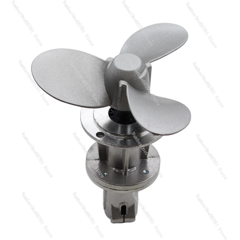 Hélice de barco modificada para cortacésped DIY, piezas de repuesto para desbrozadora, propulsor general para barco 7T/9T 26/28MM